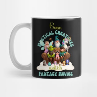 Even mystical creatures watch fantasy Movies Mug